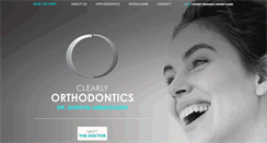 Desktop Screenshot of clearlyortho.com